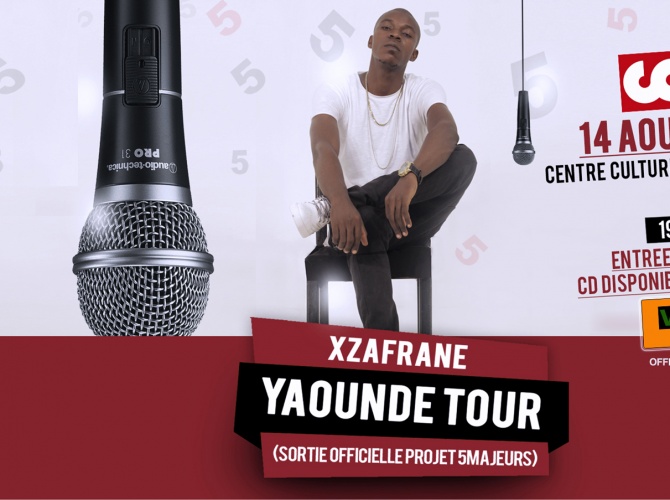 VRJ Events: XZAFRANE EN CONCERT 'YAOUNDE TOUR'