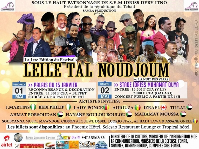 Lady Ponce en Concert au Tchad